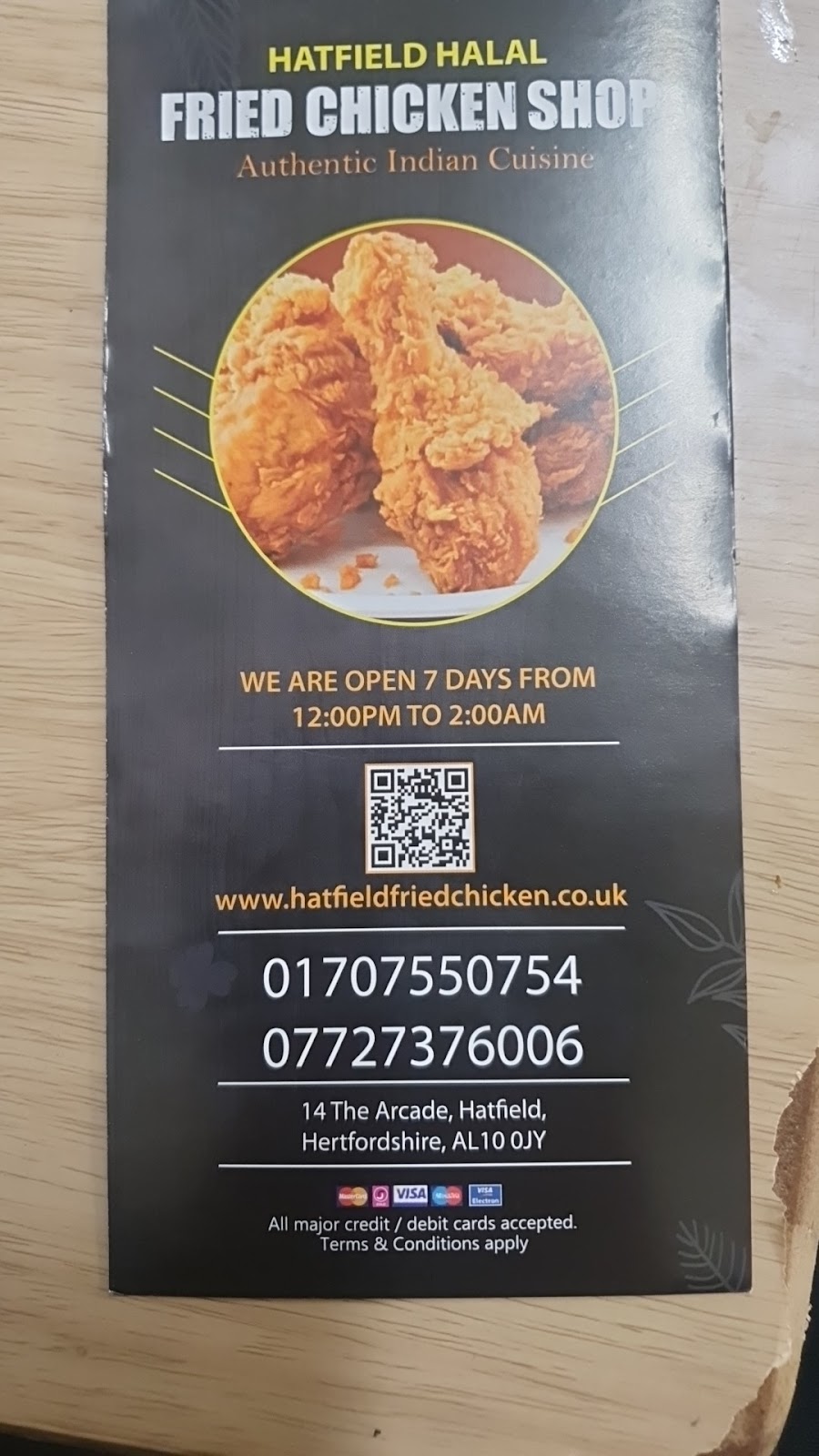 Photo of Hatfield Halal Fried Chicken Shop - 14 The Arcade, Hatfield AL10 0JY